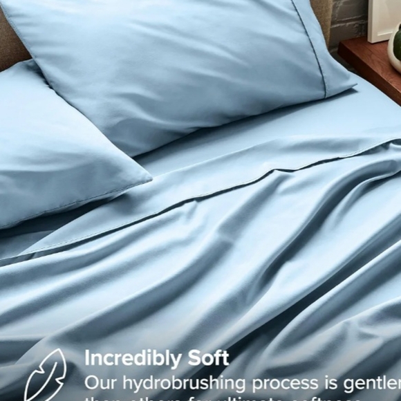 Bare Home Twin XL Sheet Set - College Dorm Size - - Picture 5 of 7